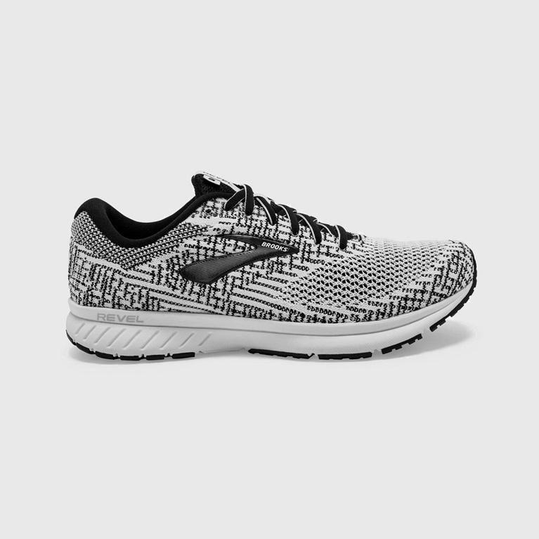 Brooks Women's Revel 3 Road Running Shoes Singapore - White (19846-HOKX)